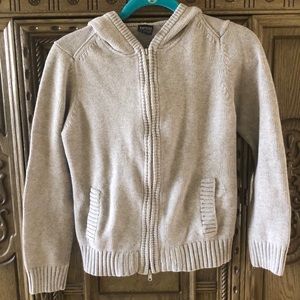 Nautica Grey Hoodie Sweater